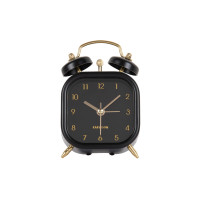 Budík Karlsson KA5921BK Glam Square, 12cm